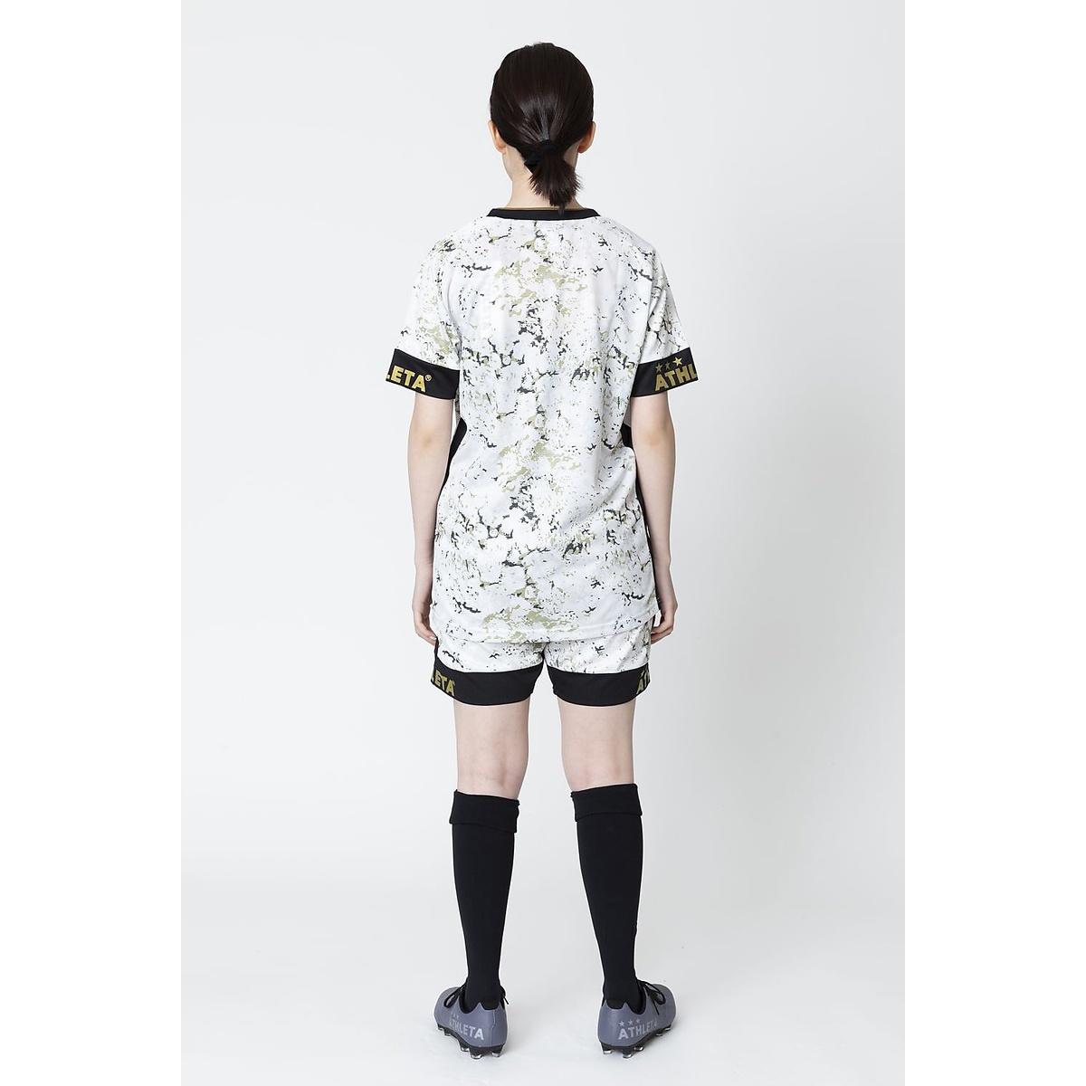 FCA グラフィックプラクティスパンツ　JrWHT MIX