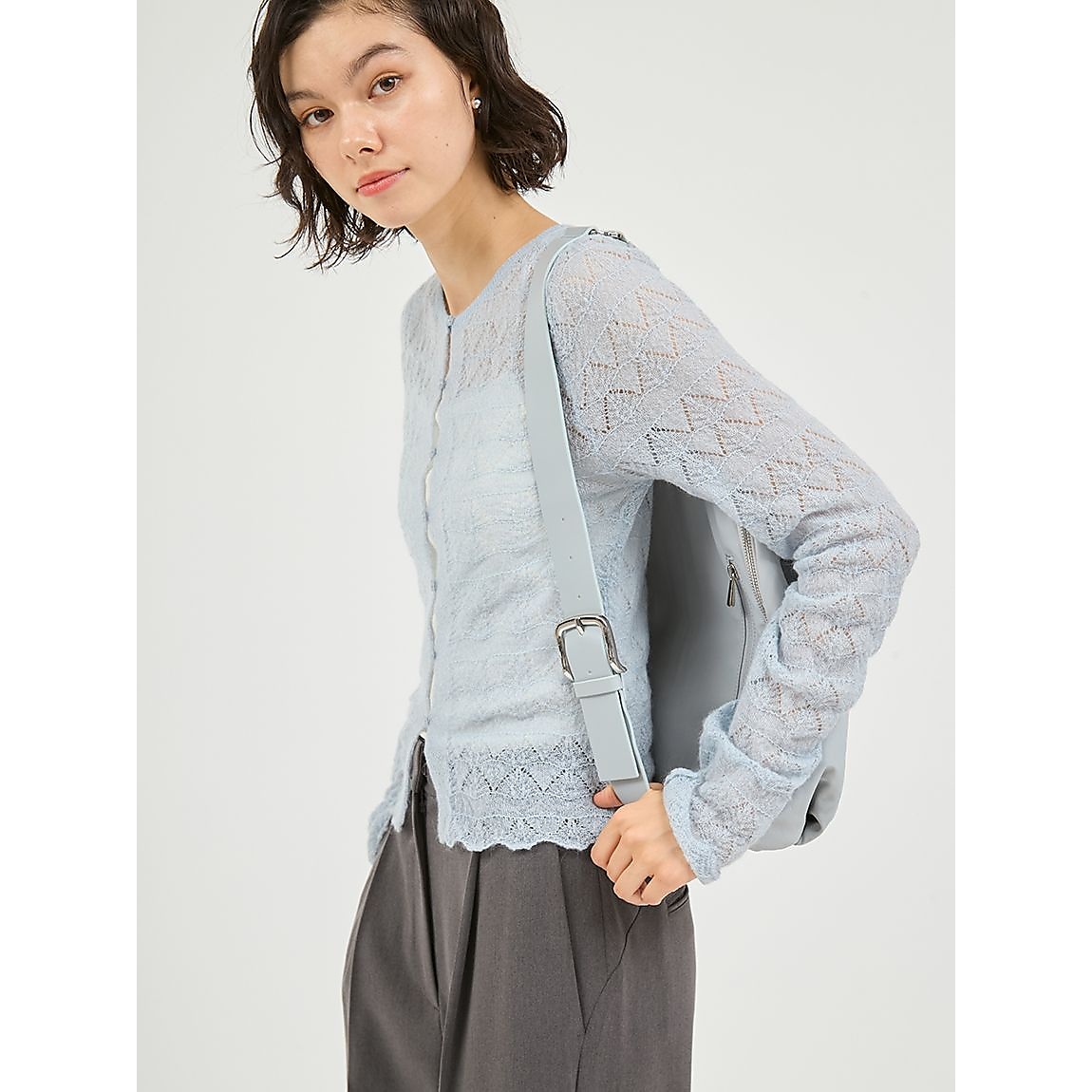 ナイロンクロスボディーショルダーバッグ