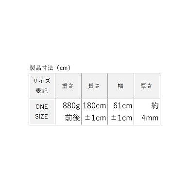 PVC(塩化ビニル樹脂) ヨガマット 4mm