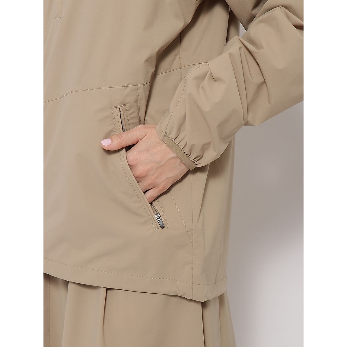 マイクロリップ フーディジャケット UNISEX