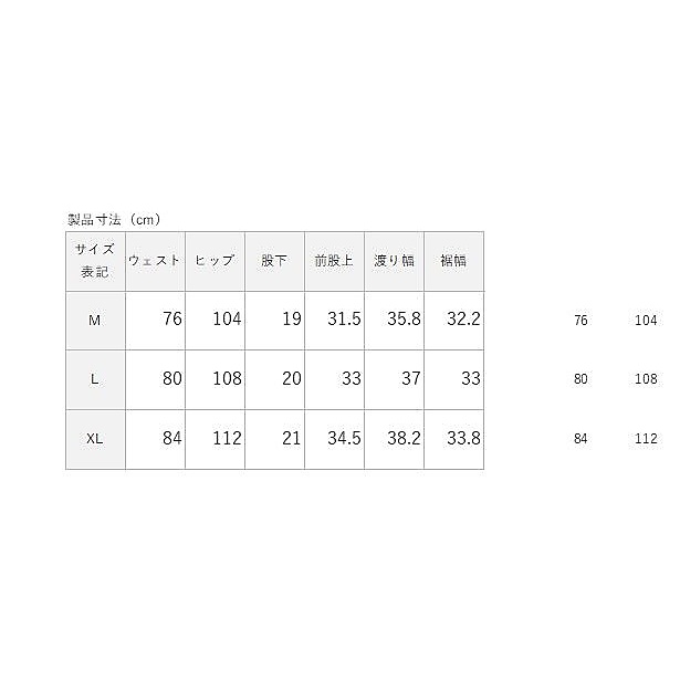 マイクロリップ ショートパンツ MENS