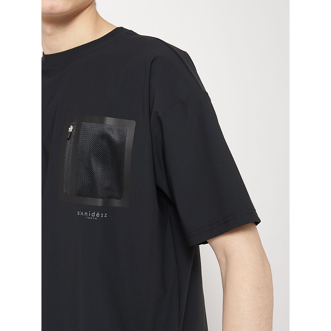 ナイロンPUトリコット ポケットTシャツ UNISEX