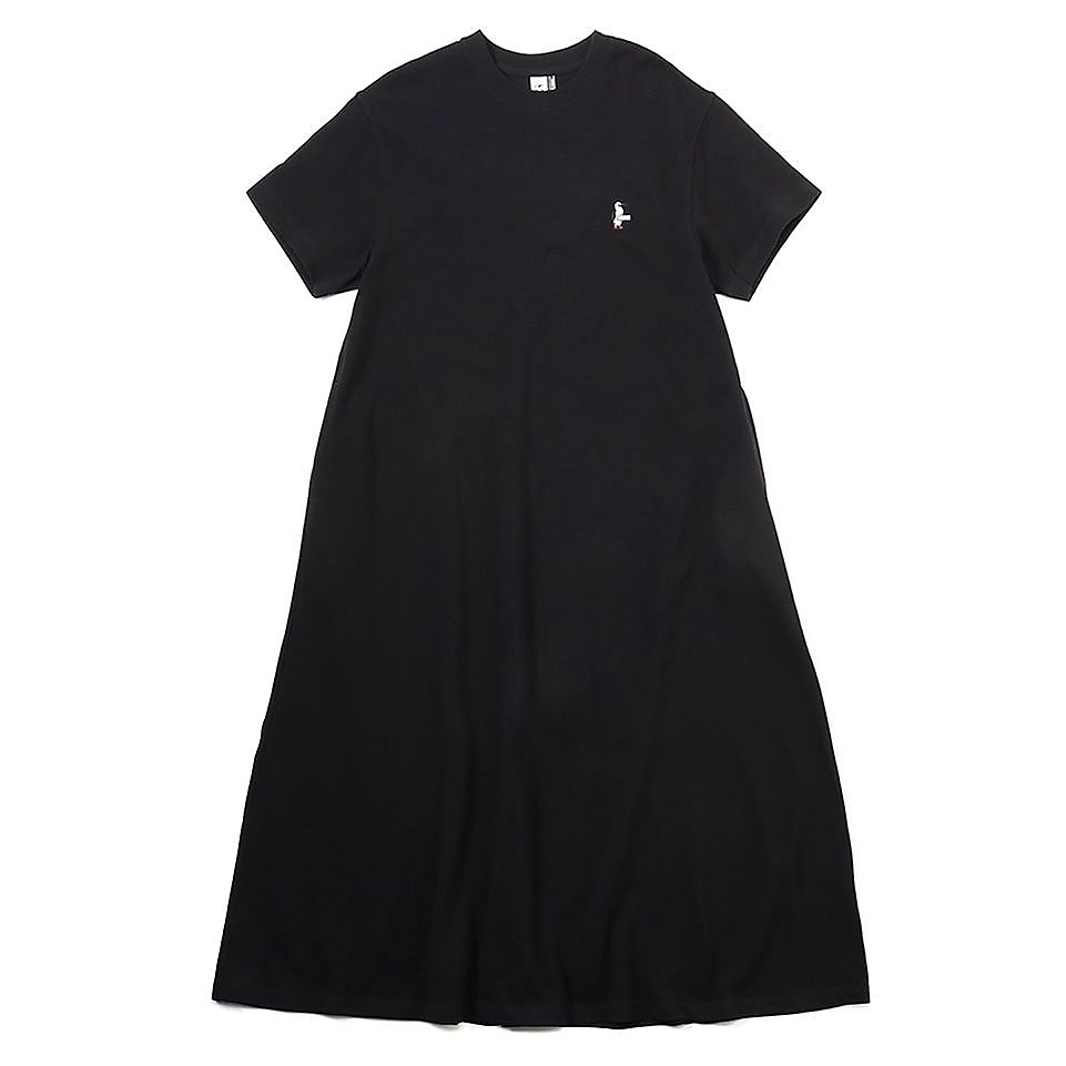 Booby Pique Crew Long Dress
