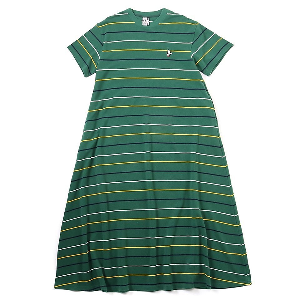 Booby Pique Crew Long Dress