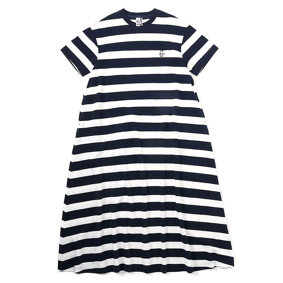 Booby Pique Crew Long Dress
