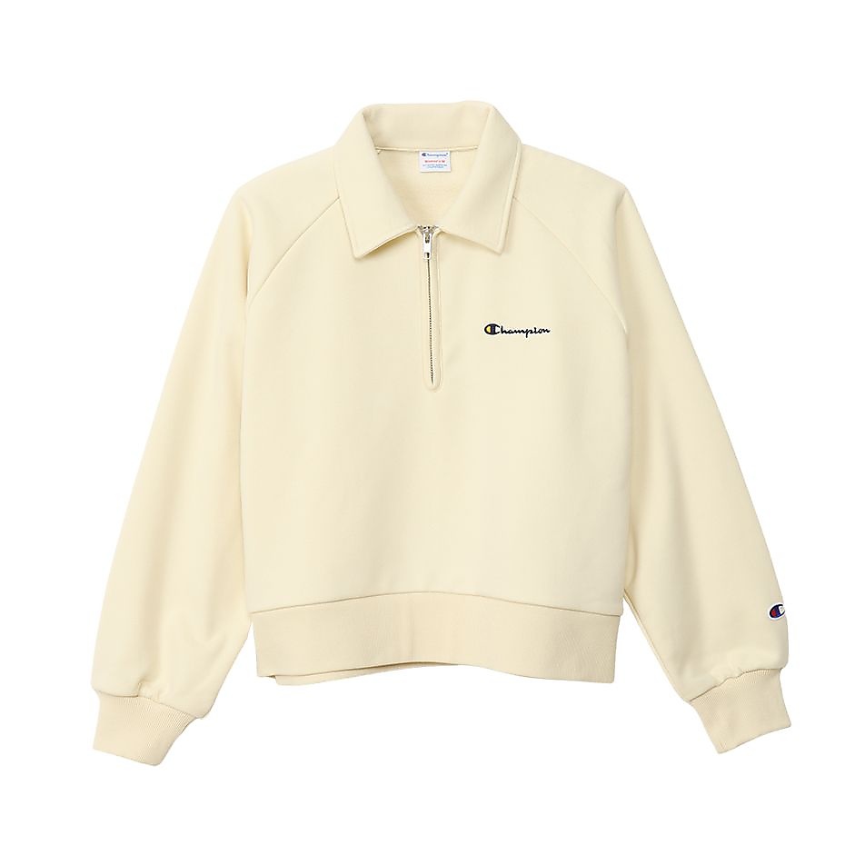 HALF ZIP SWEATSHIRT