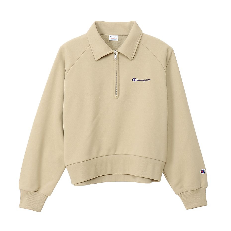 HALF ZIP SWEATSHIRT