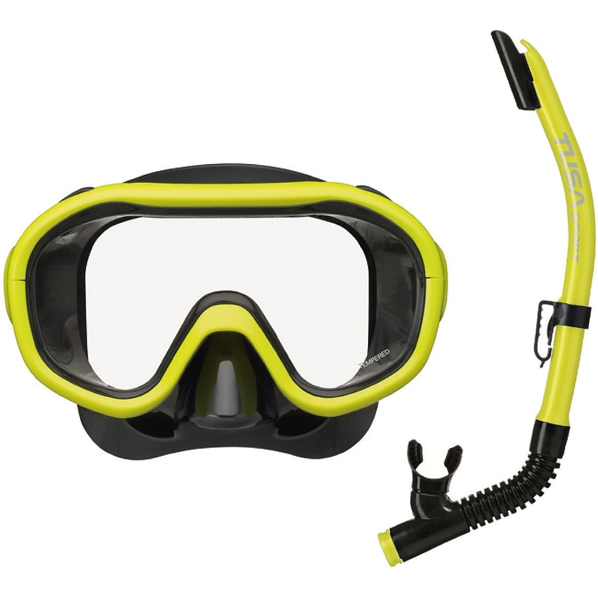 TUSA Sport　UC0210　お子様向けシリコーンマスクとスノーケルのセット