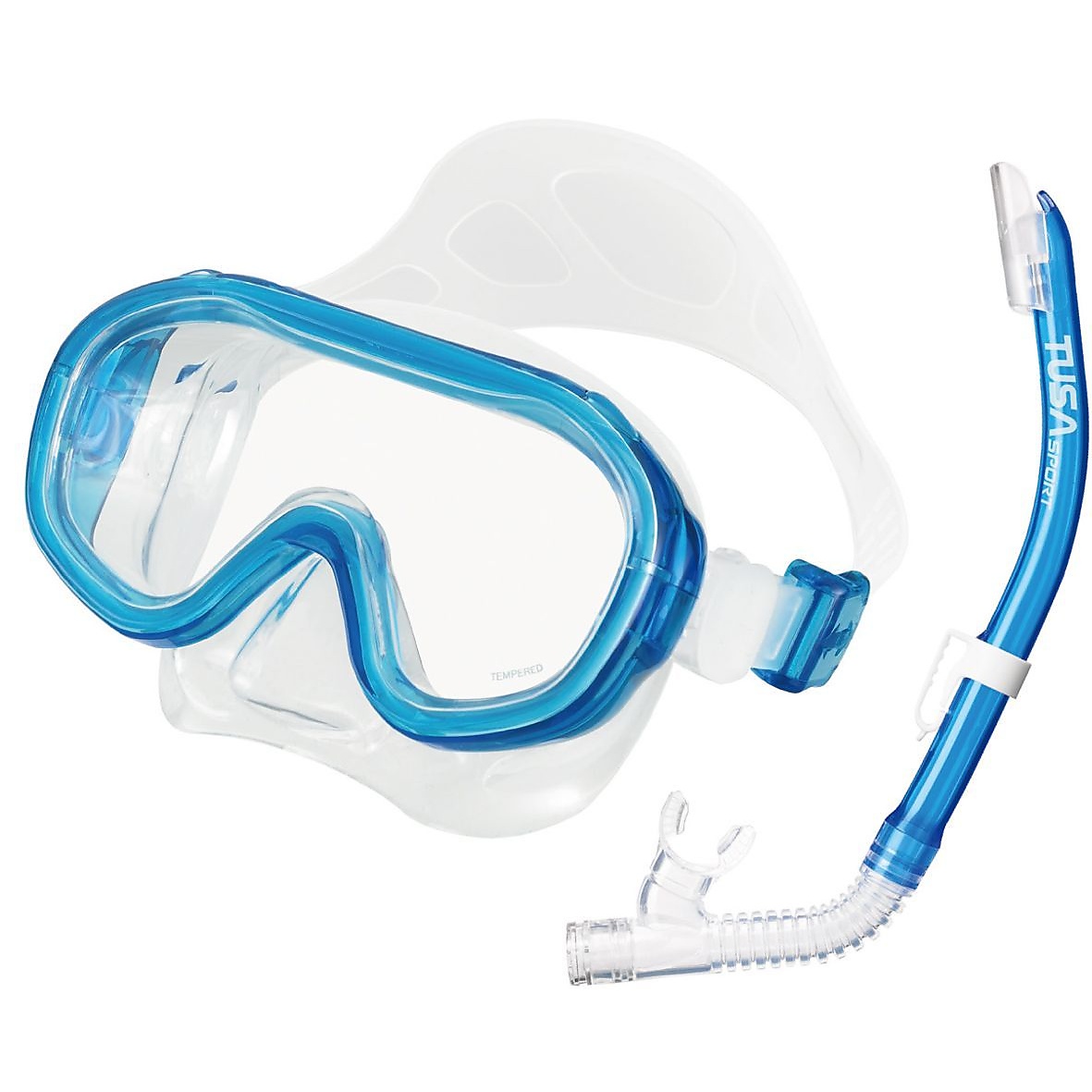 TUSA Sport　UC0210　お子様向けシリコーンマスクとスノーケルのセット