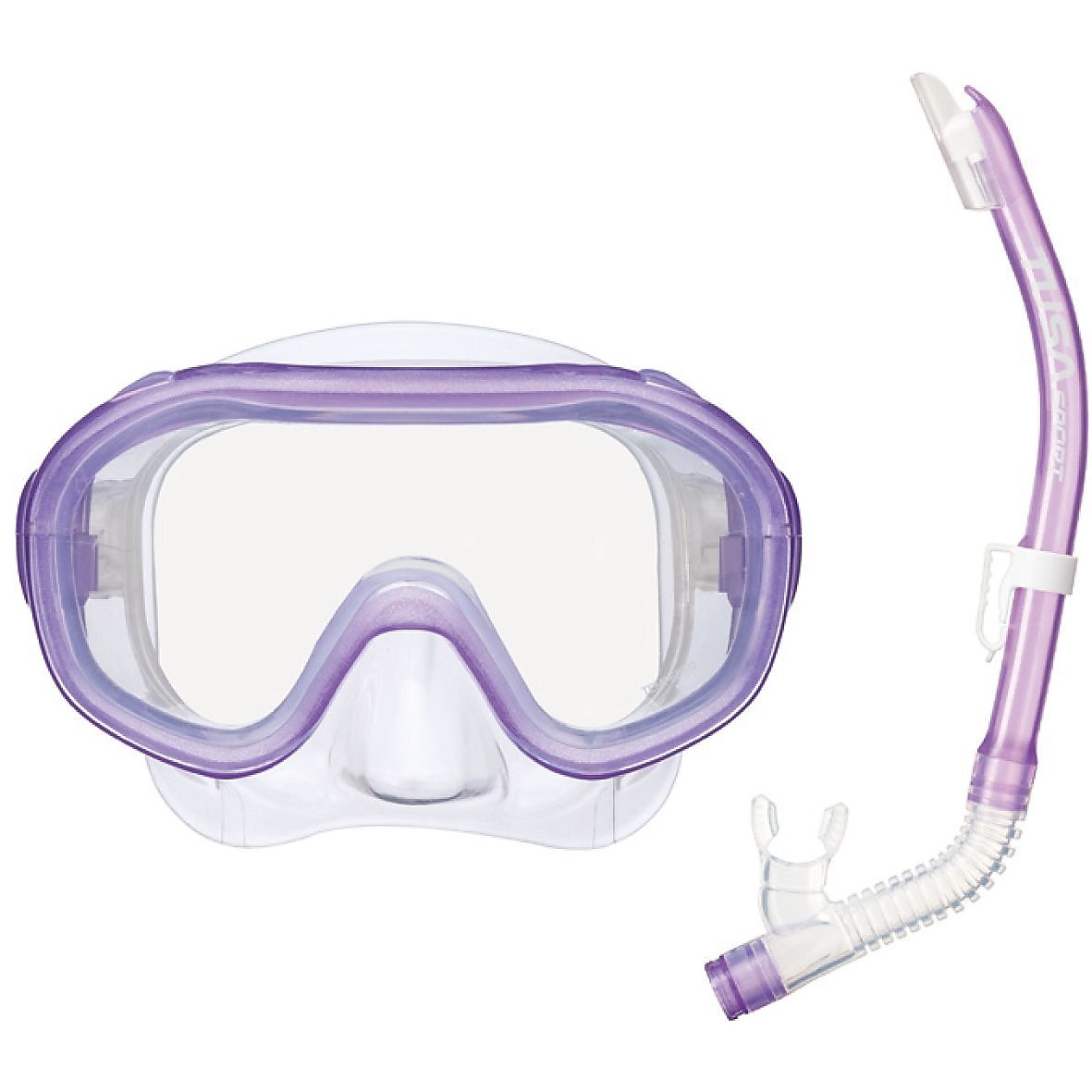 TUSA Sport　UC0210　お子様向けシリコーンマスクとスノーケルのセット