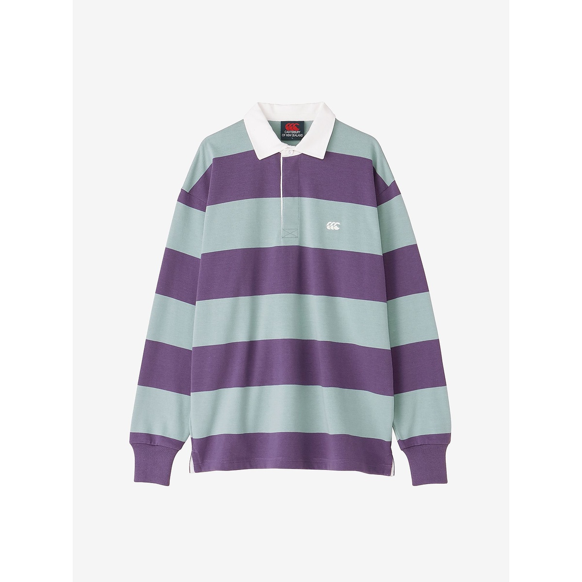 4INCH STRIPE RUGBY JERSEY(ソリッドカラーラグビージャージ)