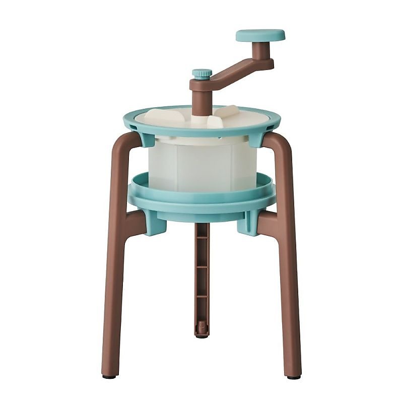 収納を考えた手動かき氷器