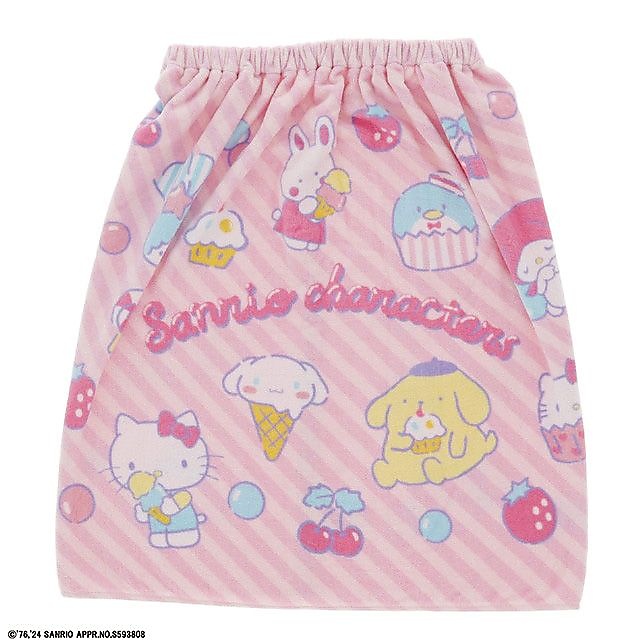 サンリオキャラクターズ「しましまドリーム」60丈巻きタオル