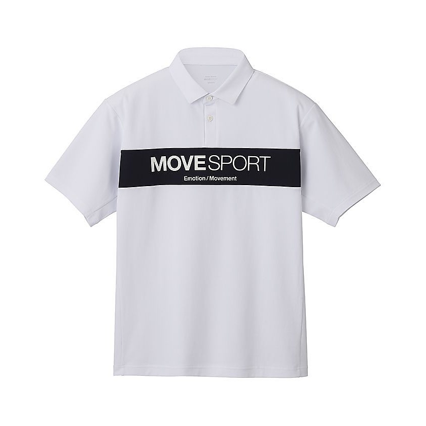 SUNSCREEN ミニ鹿の子 ポロシャツ