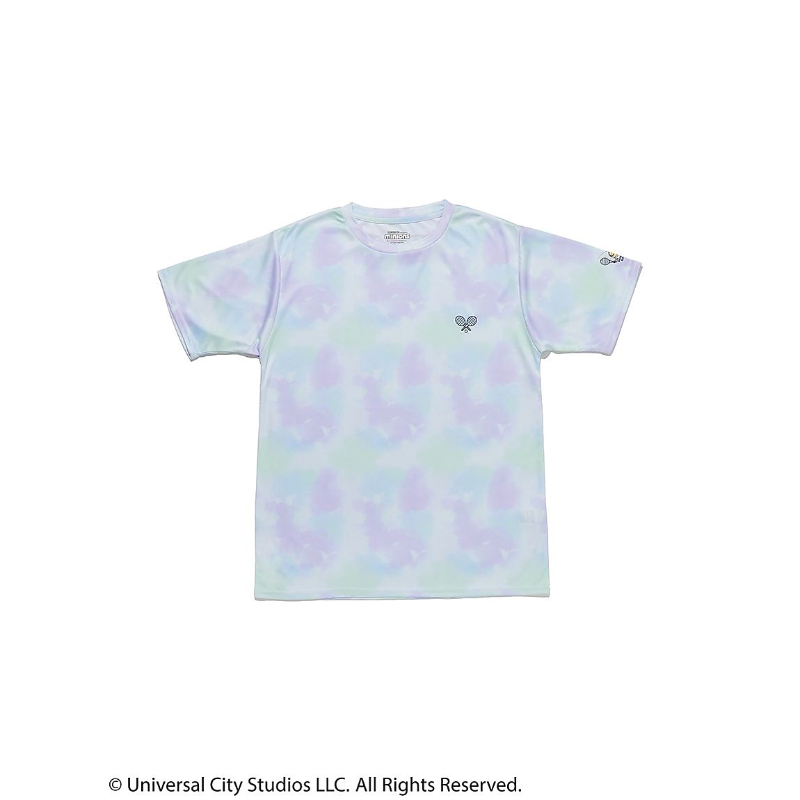 ミニオンズタイダイテニスTシャツ