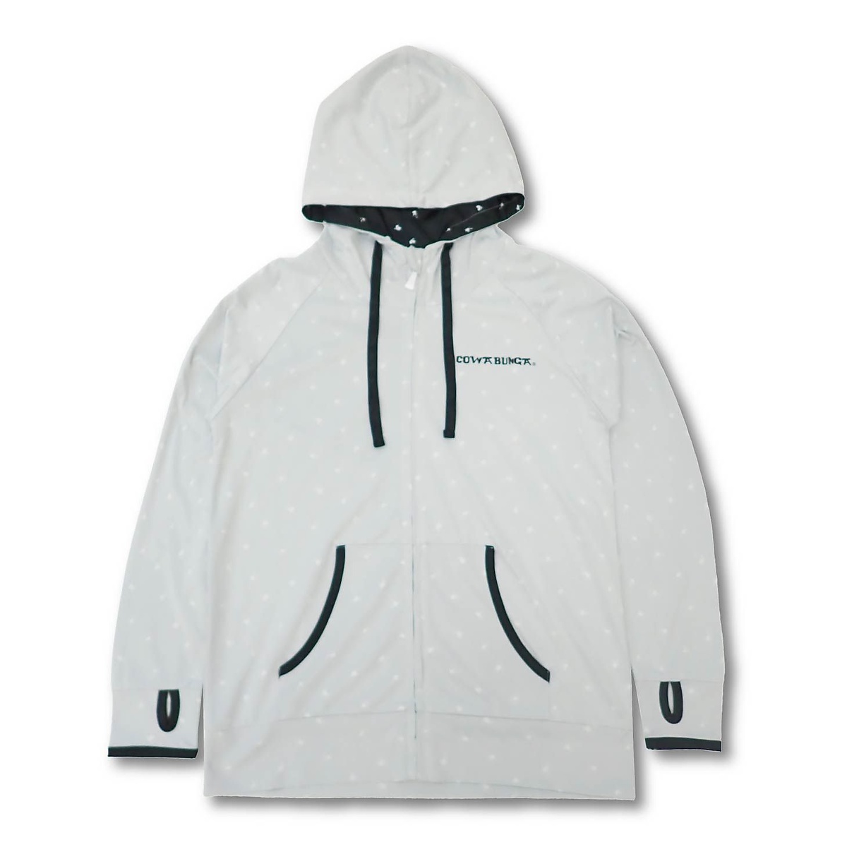 CBフラワーラッシュパーカーブラック