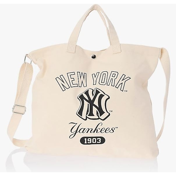 MLBキャンバスショルダートート