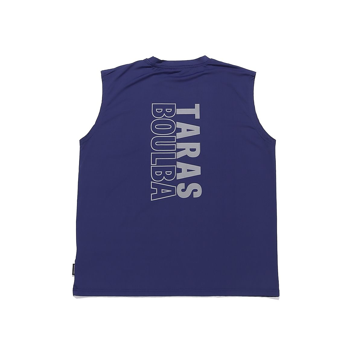 接触冷感 プリントノースリーブTシャツ