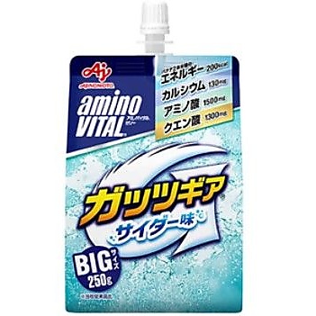 アミノバイタルゼリードリンクガッツギアサイダー味250g