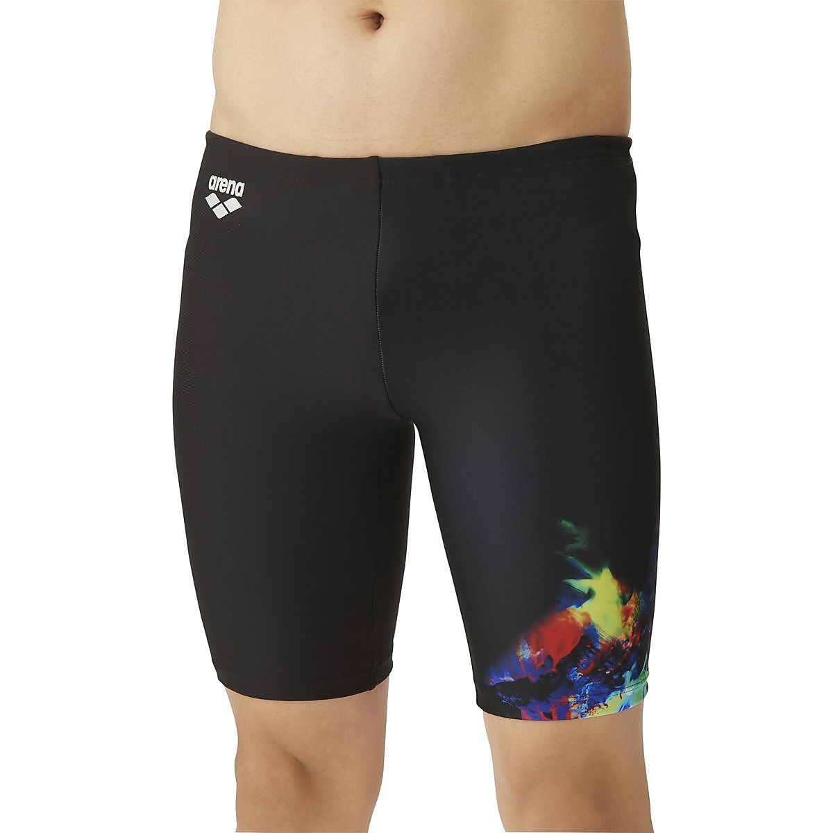 インナー付き　フィットネススパッツ(ハーフレッグ)