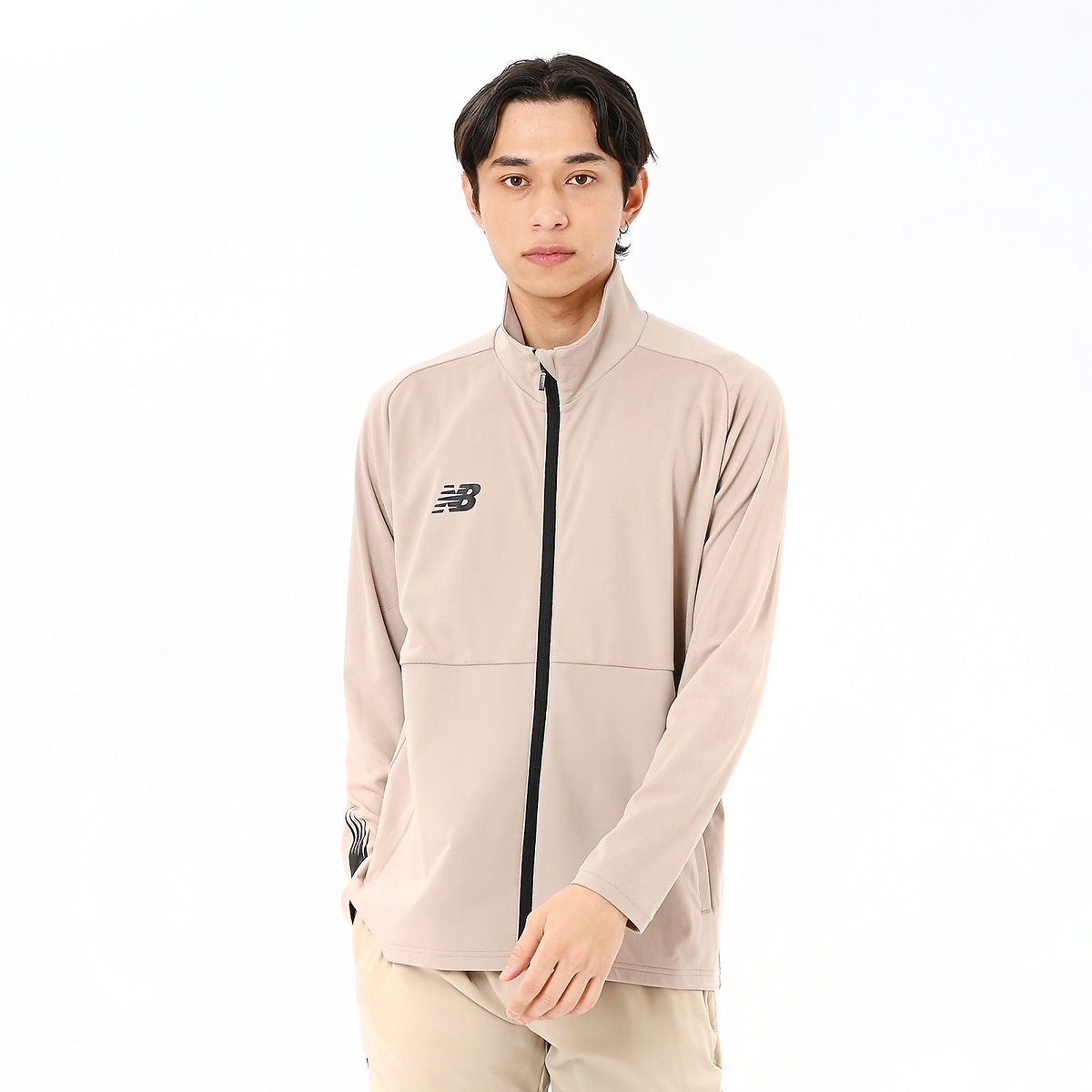 Black Out ジャガードトラックニットジャケット