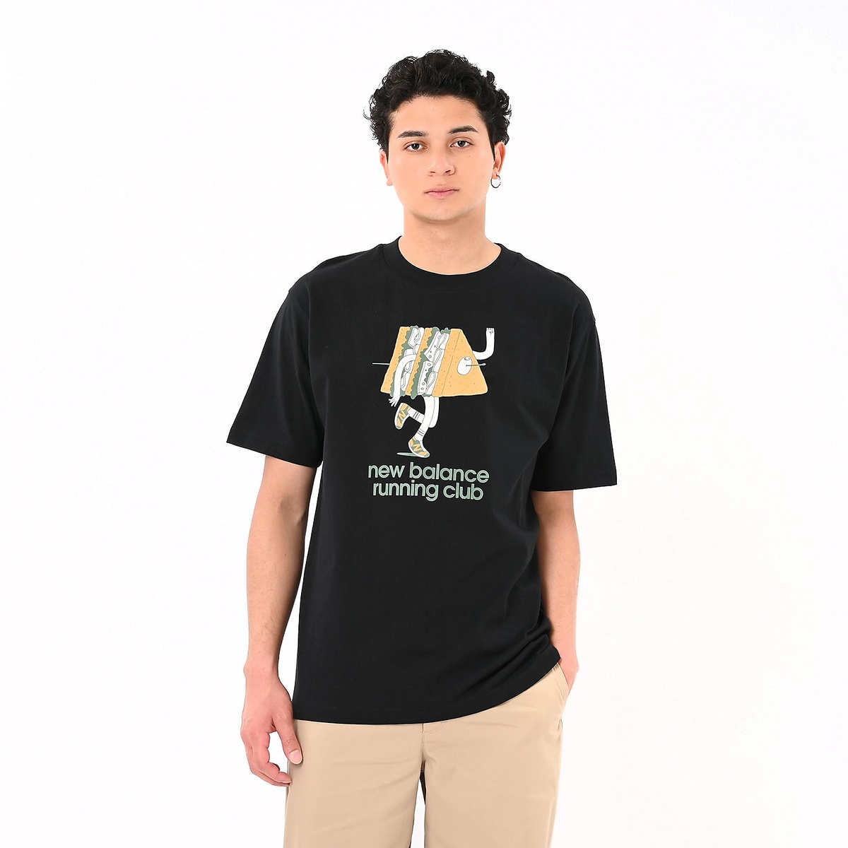 Athletics Relaxed Running Club CartoonショートスリーブTシャツ