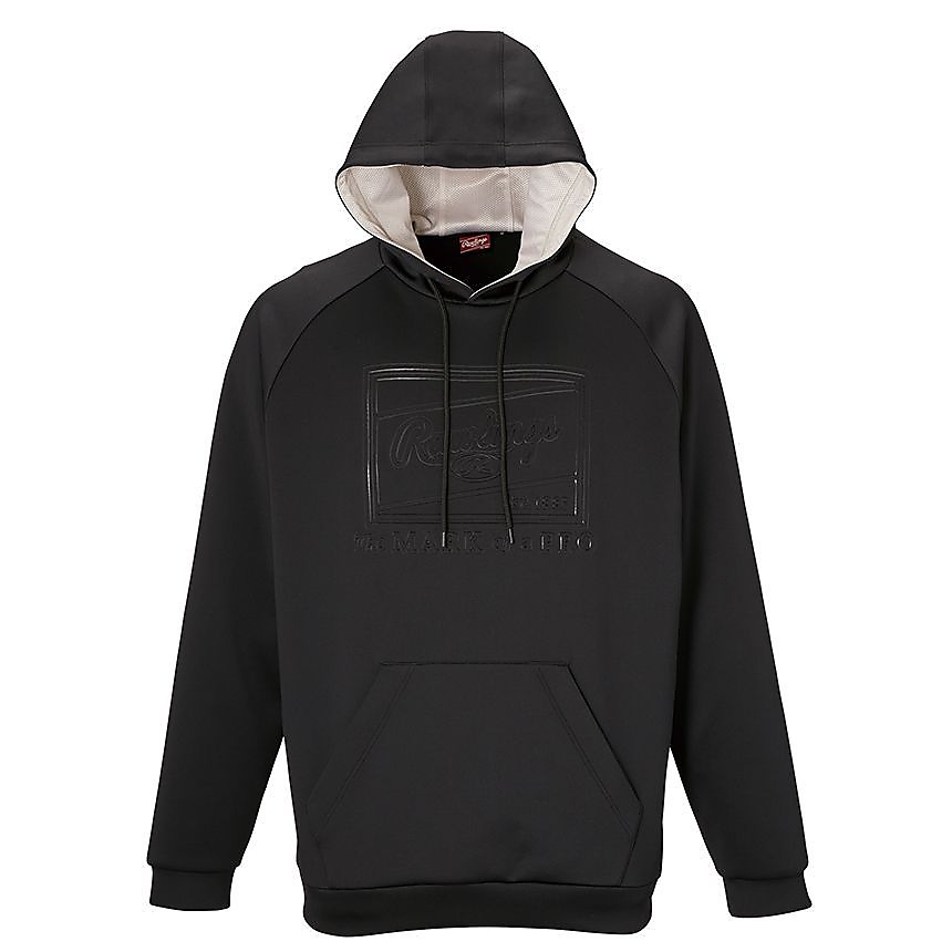 COMBAT ニットジャージフーディー-ブラック