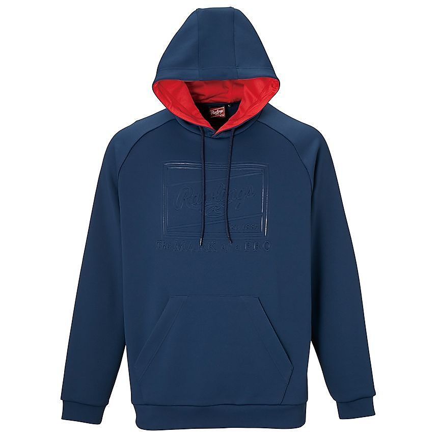 COMBAT ニットジャージフーディー-ネイビー