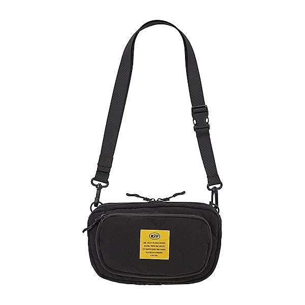 PADDED FRONT POCKET MINI SHOULDER BAG