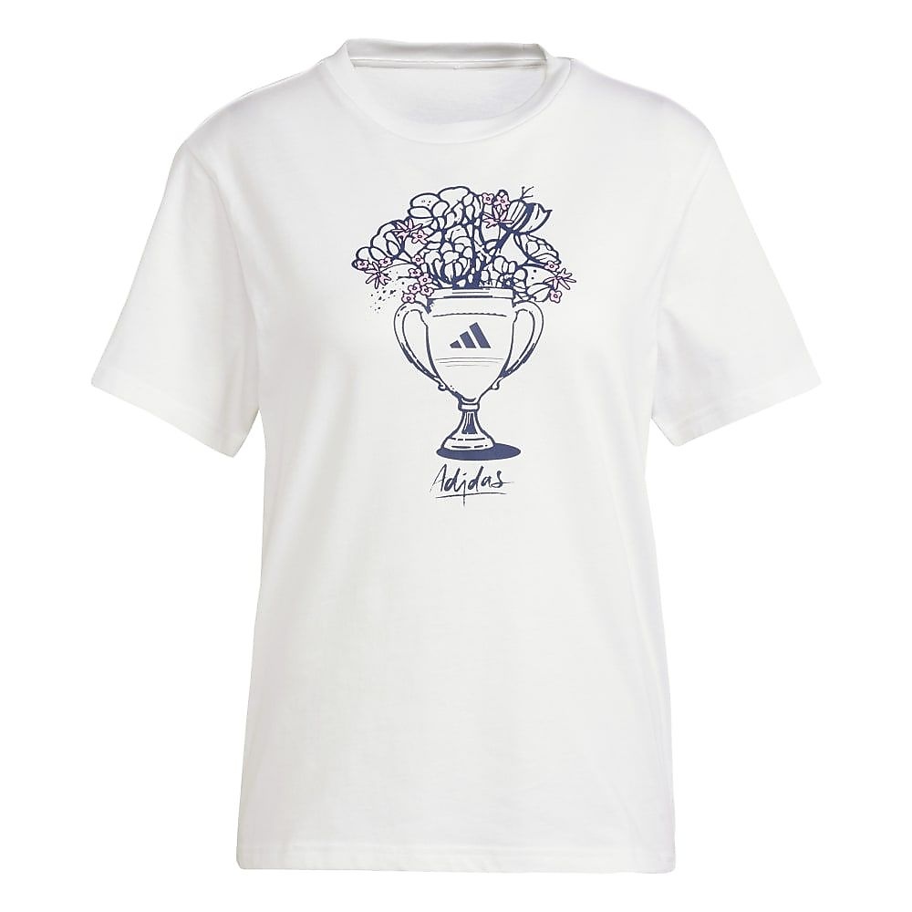 W TROPHY FLWR グラフィック Tシャツ