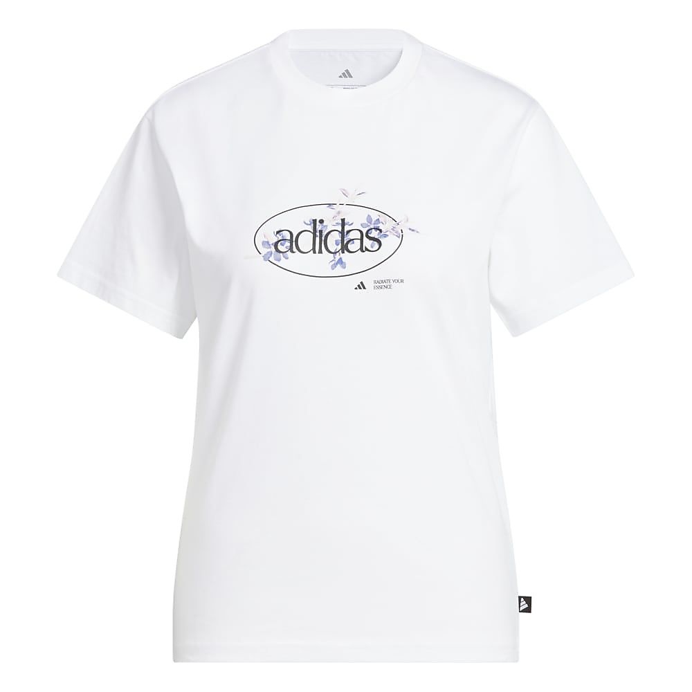 W FLORAL グラフィック Tシャツ