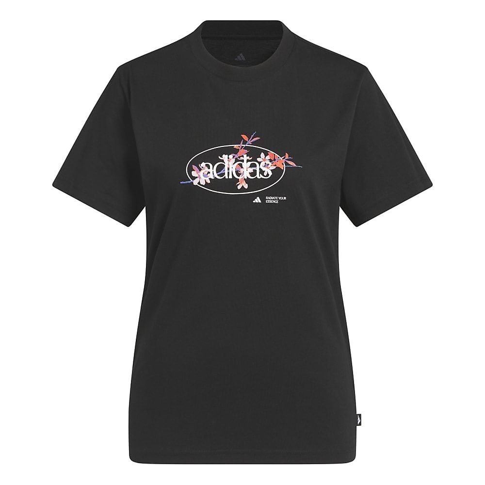 W FLORAL グラフィック Tシャツ