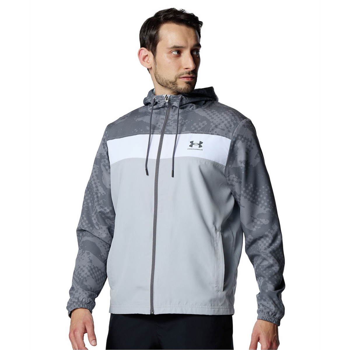 UA SPORTSTYLE WINDBREAKER PRINTED