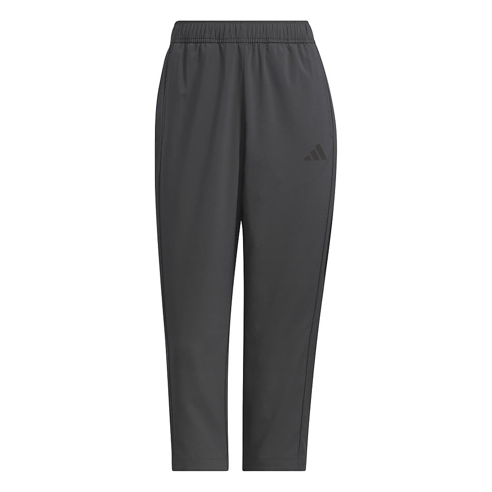 W ACTV ウーブンライトカプリパンツ