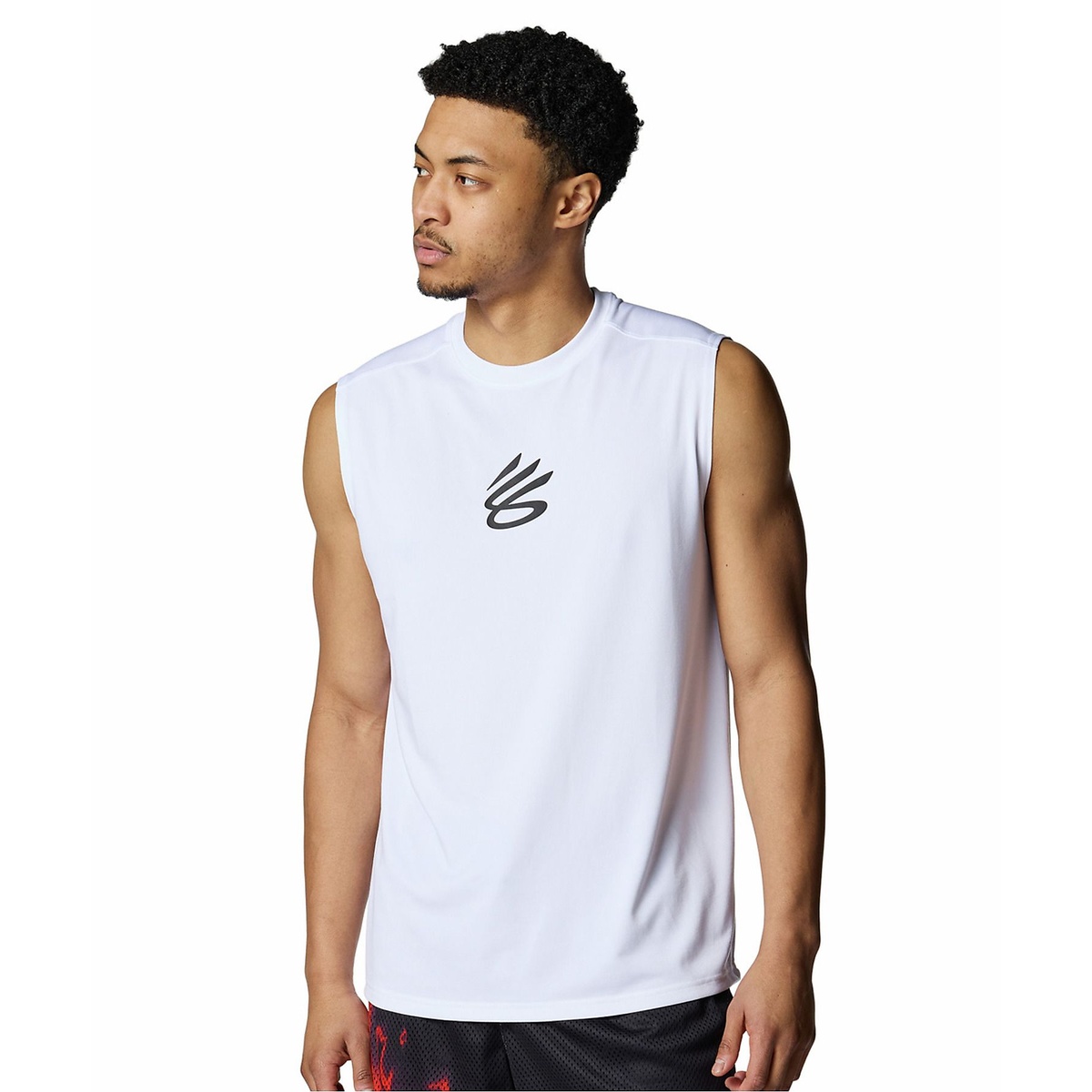 CURRY Tech Logo Sleeveless T-Shirt