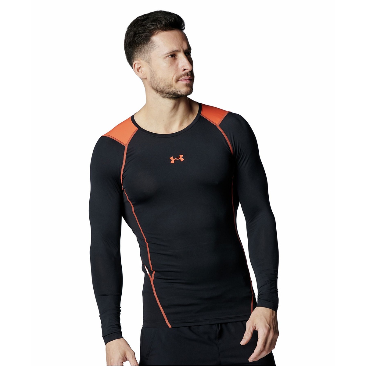 UA HG ARMOUR LS NOVELTY