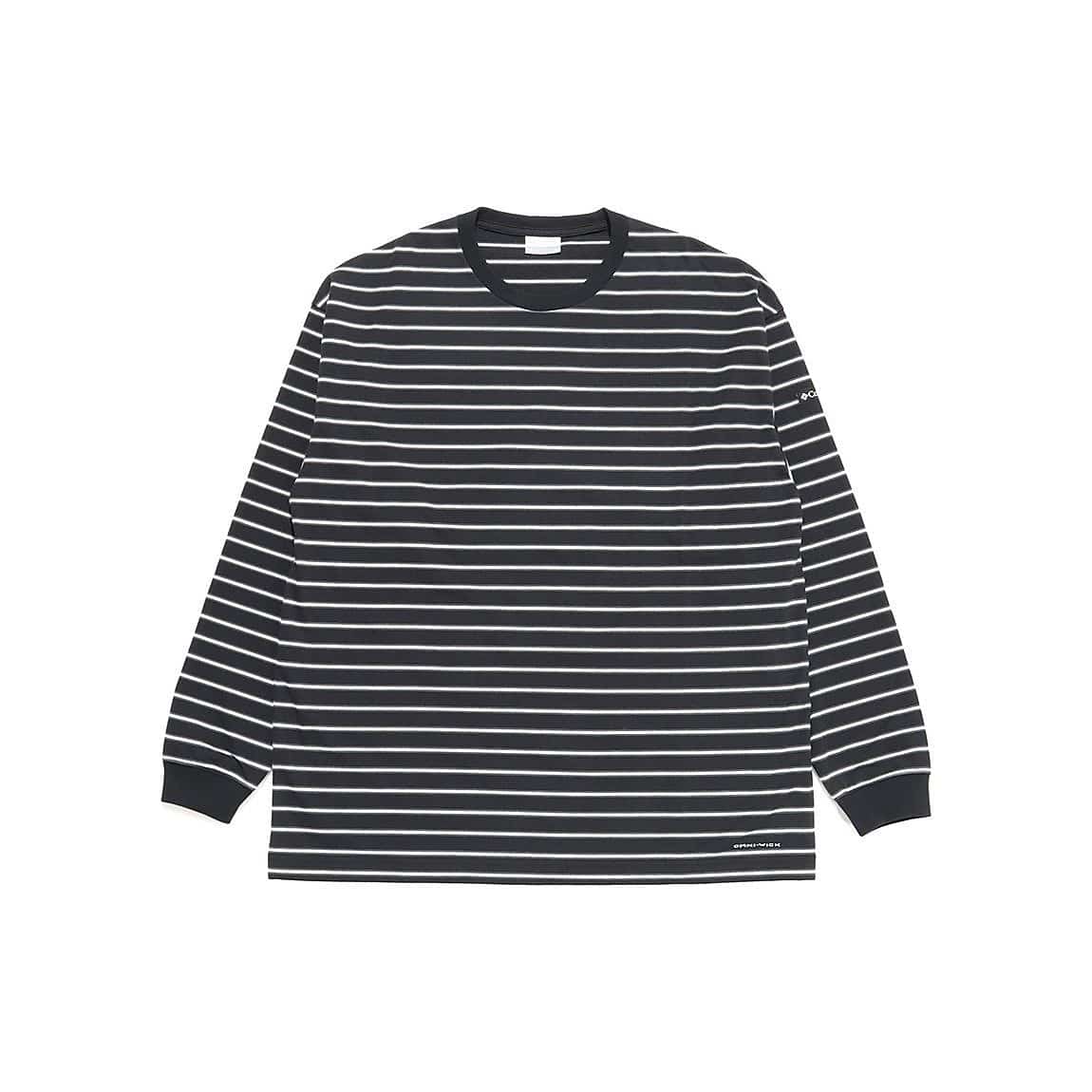 Columbiaコロンビア - ロストブルックロングスリーブボーダーTシャツ
