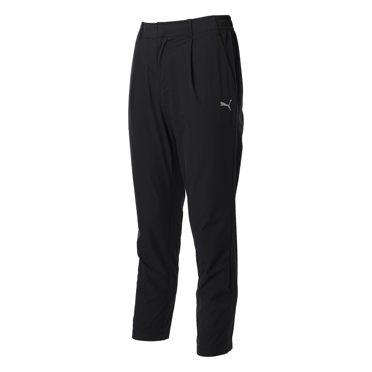 ESS ウーブン クロップド テーパード パンツ