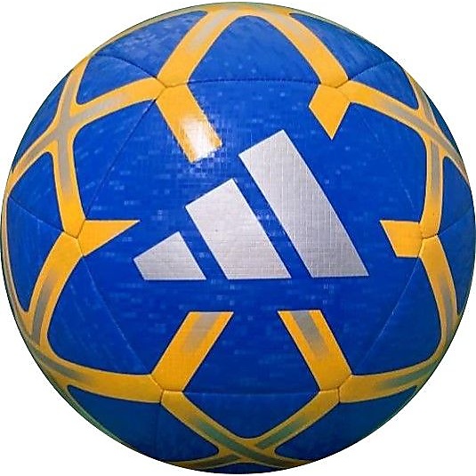 スターランサー　クラブ4号球　青色×黄色