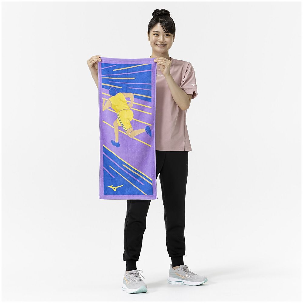 今治製:部活フェイスタオル(陸上)