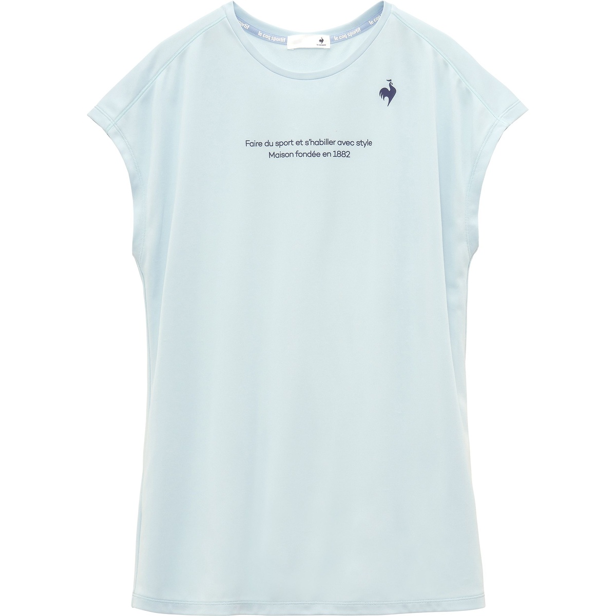 汗染み軽減フレンチスリーブシャツ