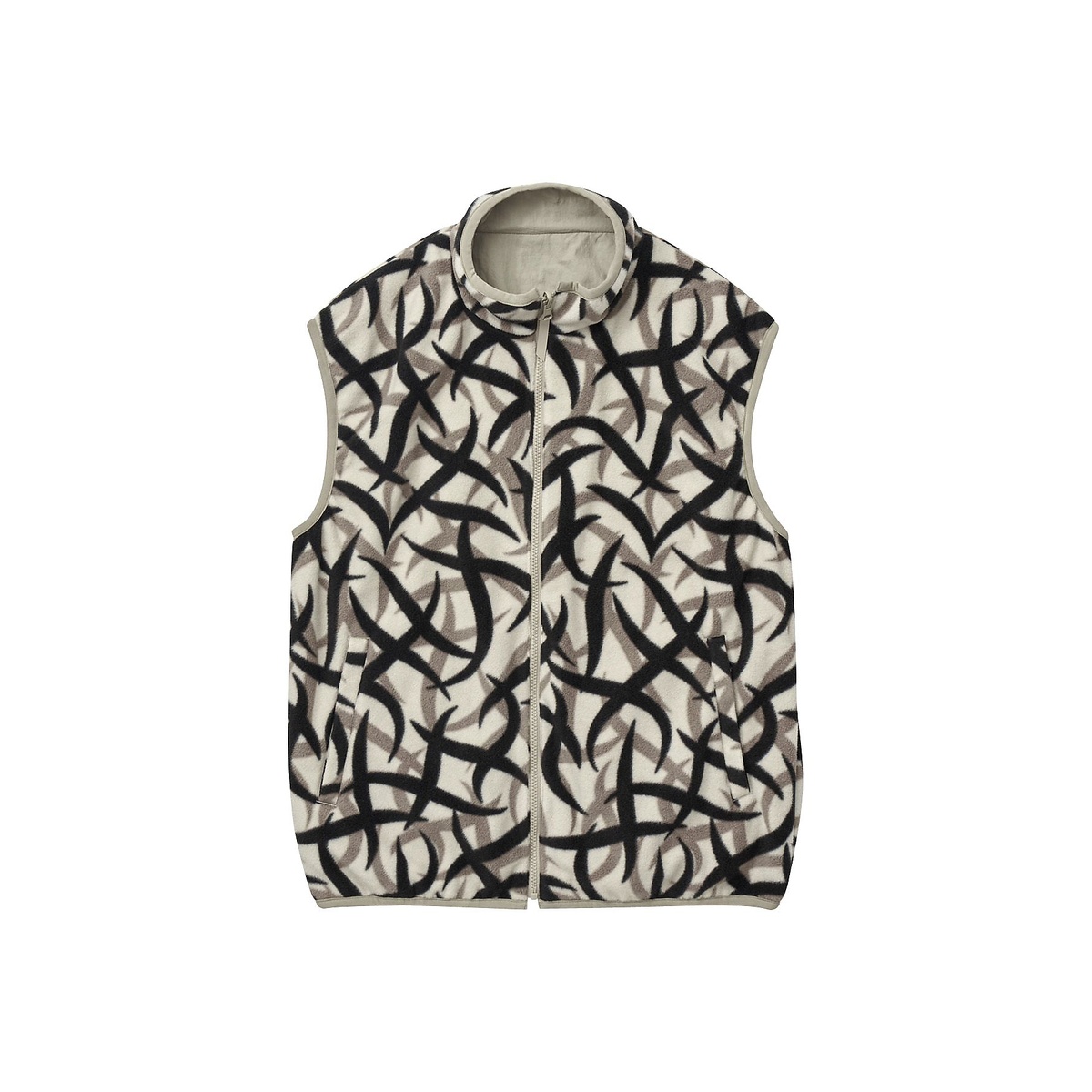 REVERSIBLE FLEECE VEST