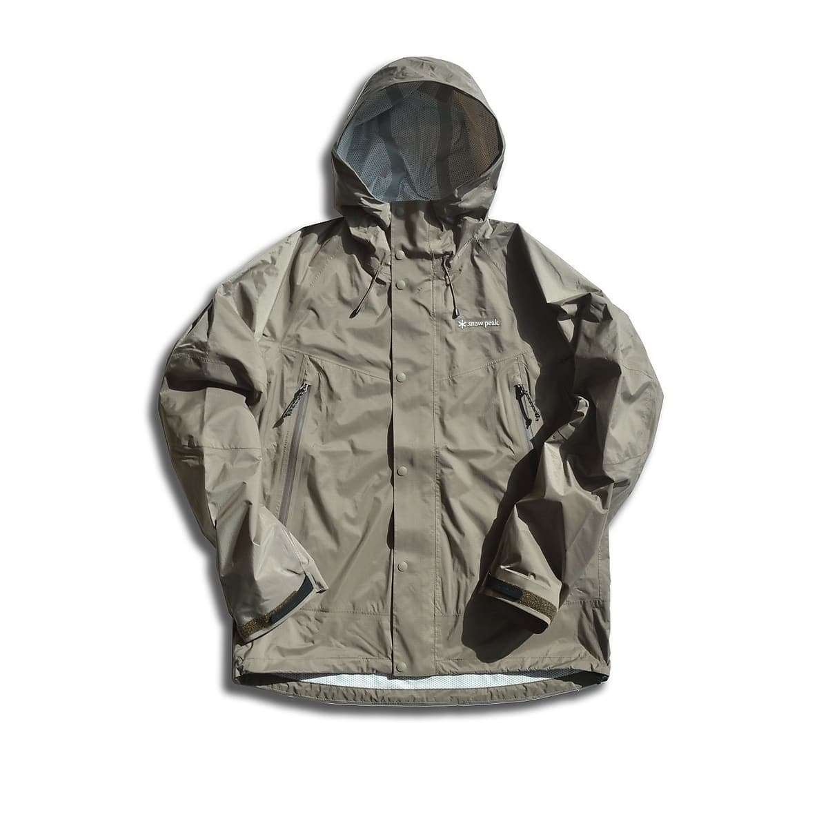 Snow Peakスノーピーク - 2.5L RAIN JACKET XL KHAKI SPS-JK 
