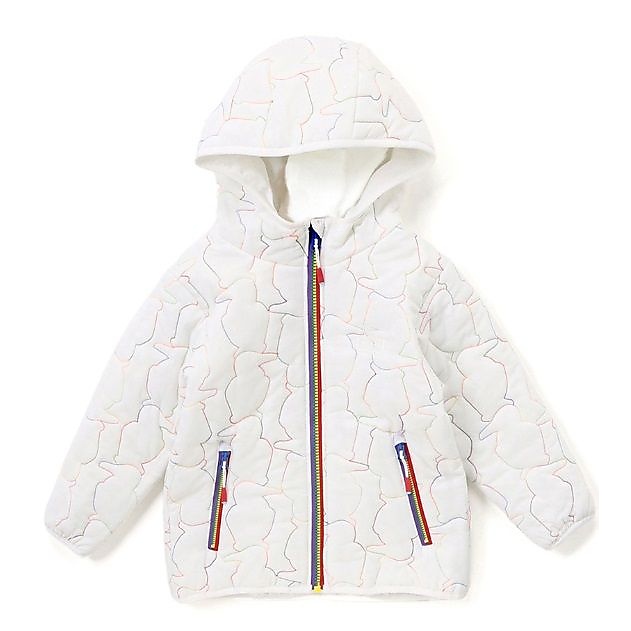 Kid's Booby Stitch Padded Hoodie