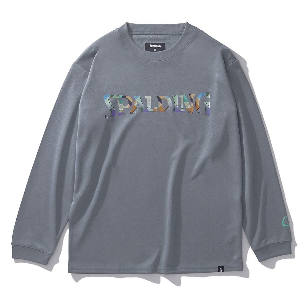 ジュニア ロングスリーブTシャツ ジオメトリック ロゴ