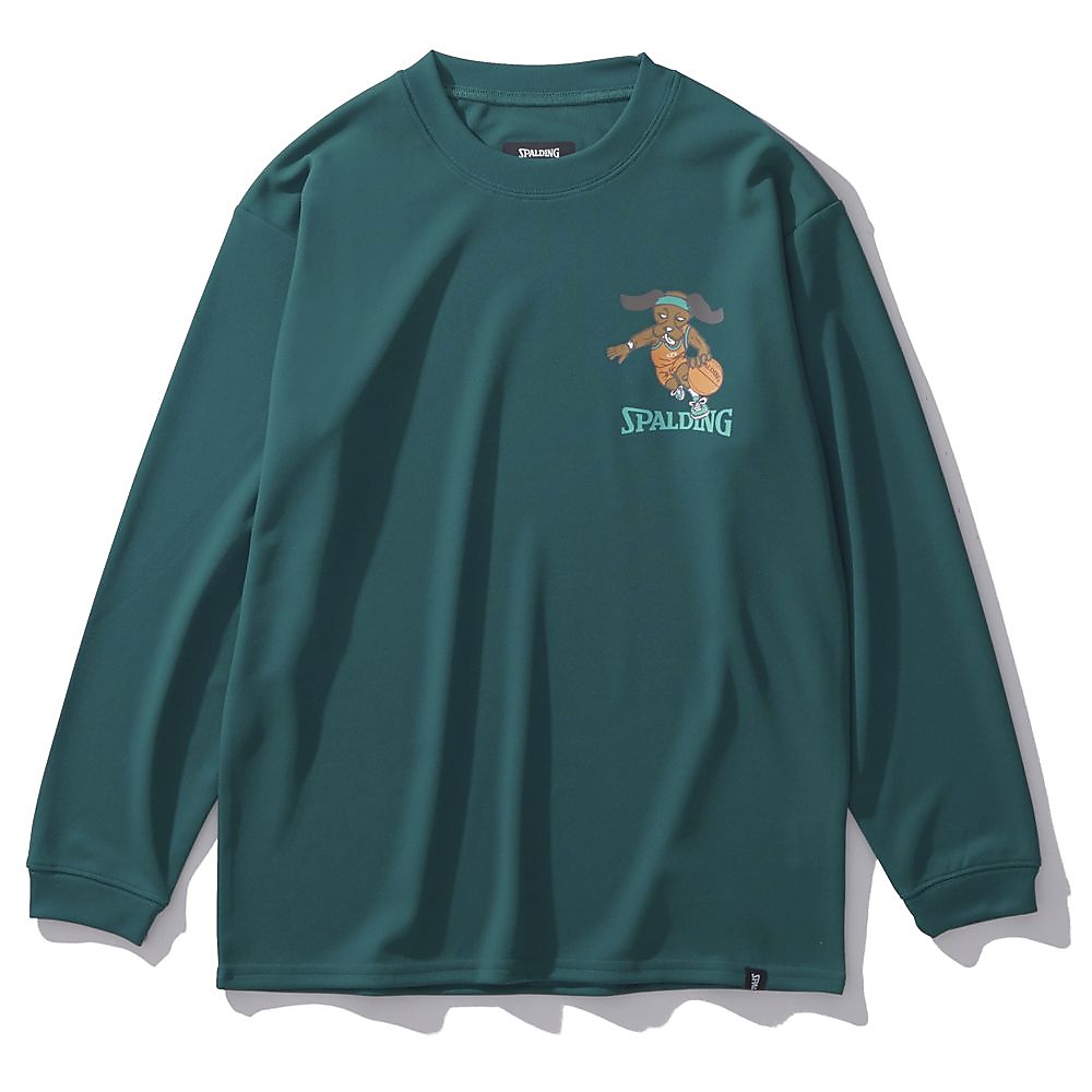 ジュニア ロングスリーブ Tシャツ レッツ プレイ フープス