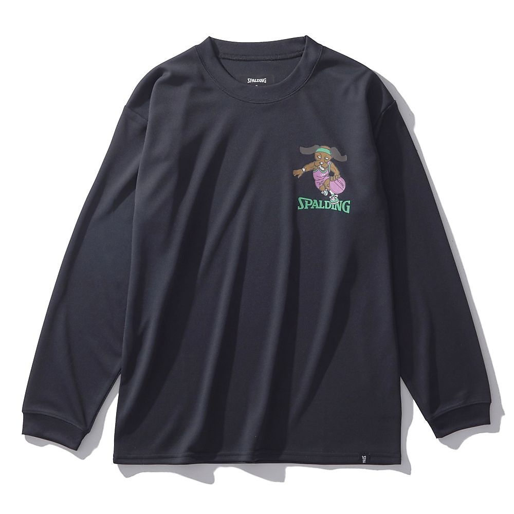 ジュニア ロングスリーブ Tシャツ レッツ プレイ フープス