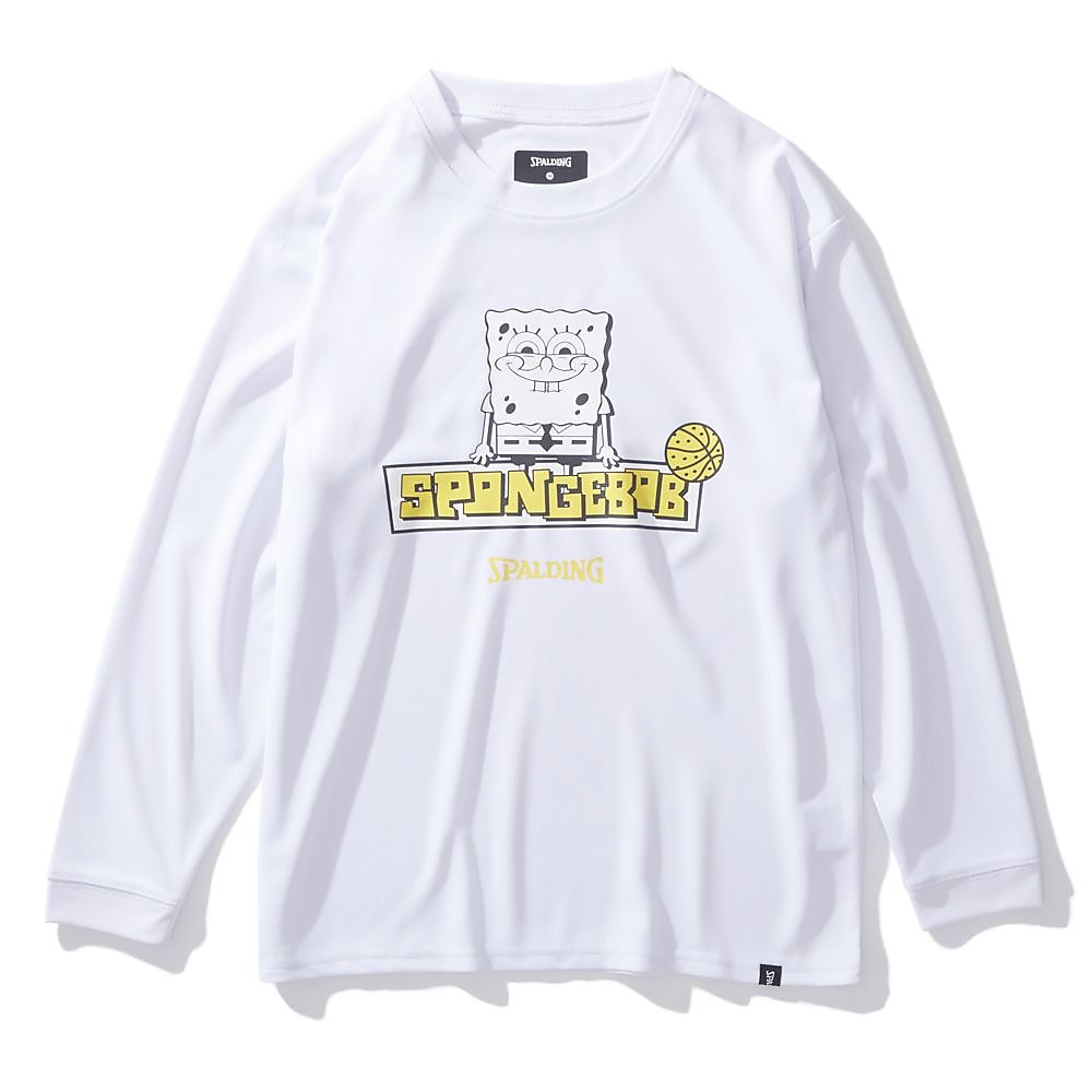 ジュニア ロングスリーブTシャツ スポンジ・ボブ イエロー