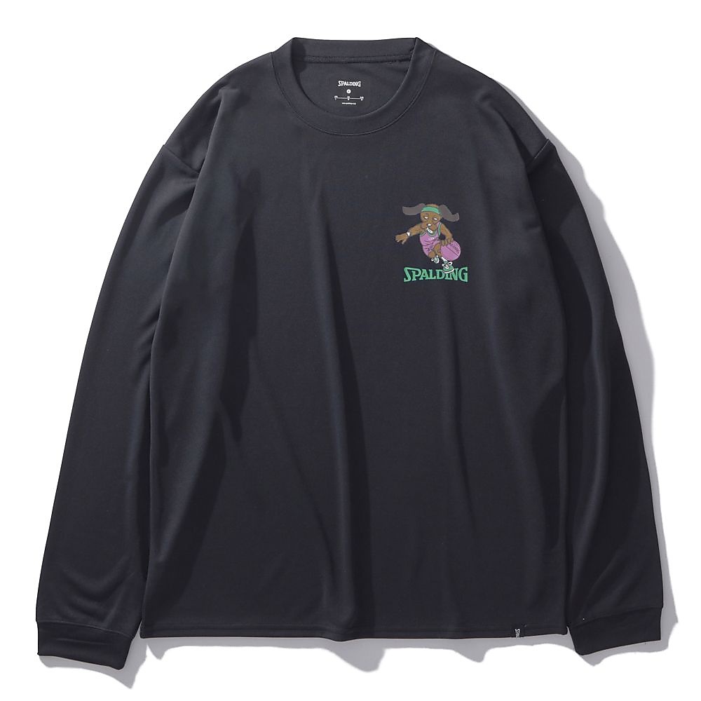 ロングスリーブ Tシャツ ビーグル レッツ プレイ フープス