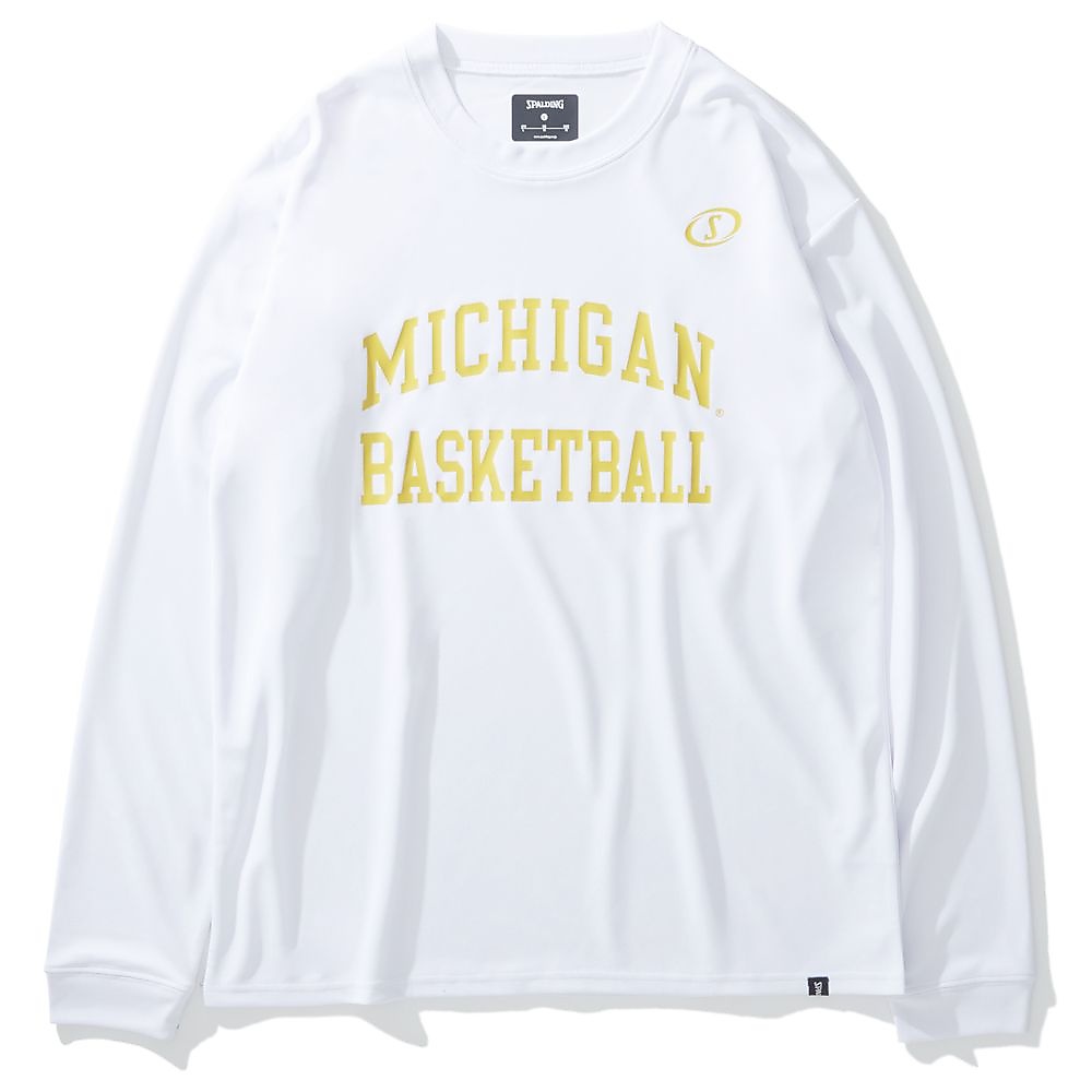 ロングスリーブTシャツ ミシガン バスケットボール アーチロゴ